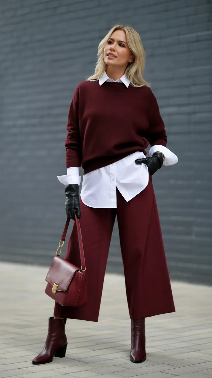 cute spring outfit with pants 2026 Monochrome Power Dressing with a Spring Twist