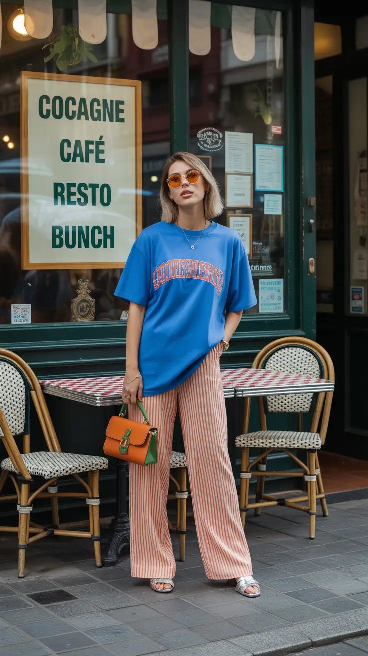 modern spring wardrobe silhouettes 2026 Vibrant Street-Style Spring With Retro Playfulness