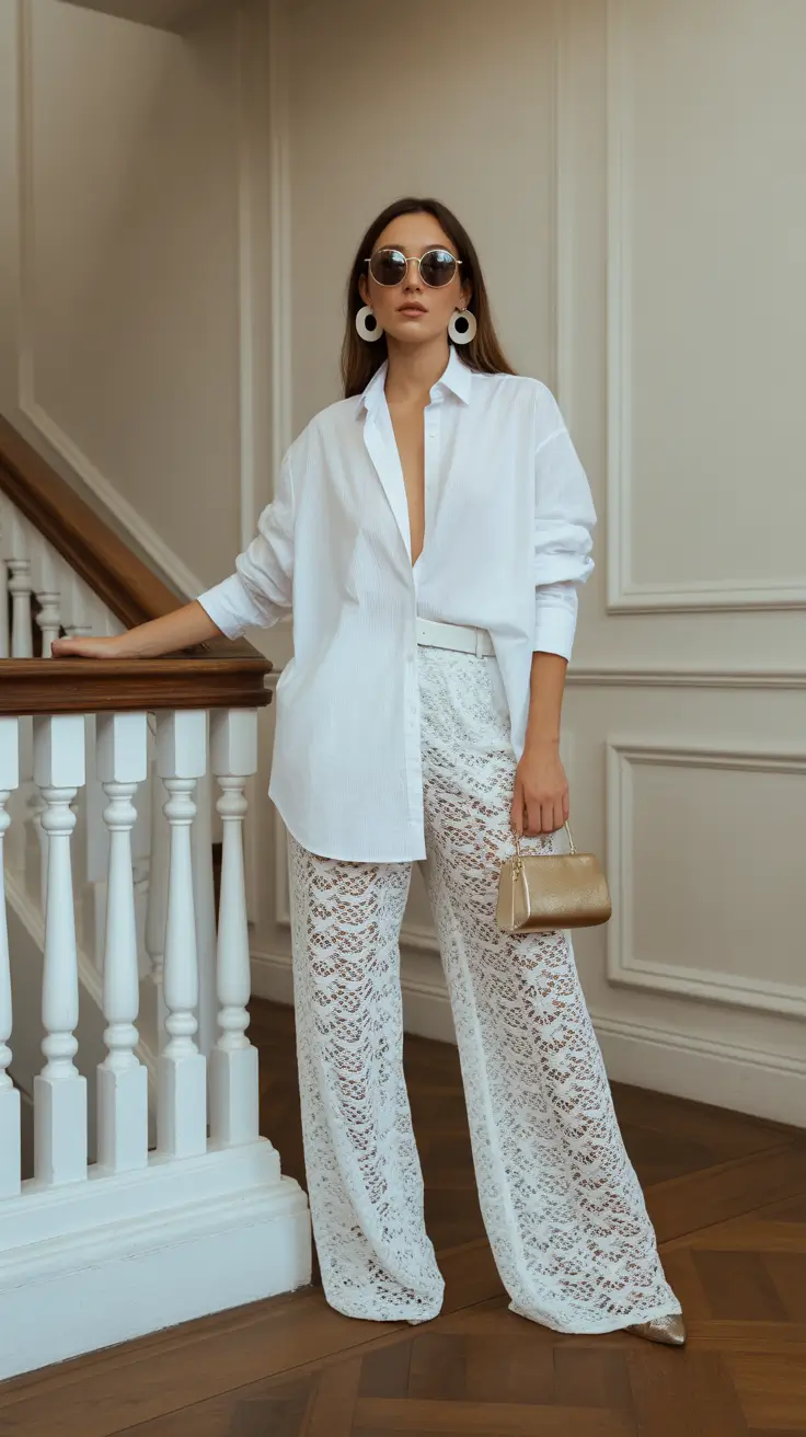 modern spring wardrobe silhouettes 2026 Crisp Monochrome Lightness With Luxe Spring Texture