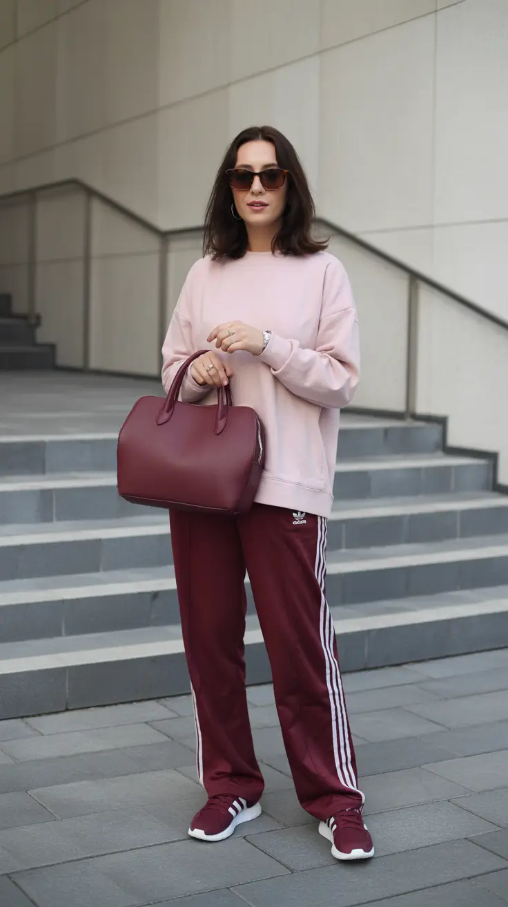 modern spring wardrobe silhouettes 2026 Sporty Softness With a Tonal Spring Balance