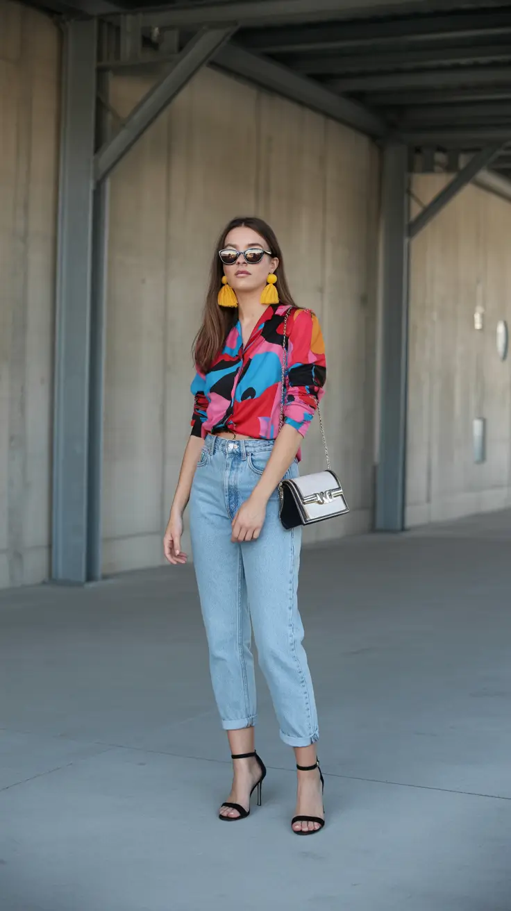 modern spring wardrobe silhouettes 2026 Artistic Color Play With Elevated Spring Denim