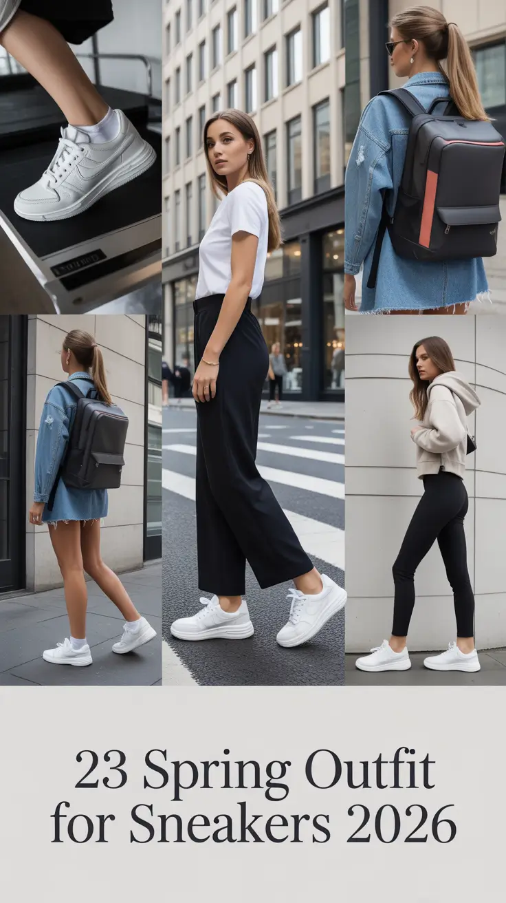 Spring Outfit for Sneakers 2026: Fresh, Stylish & Easy Looks for Women This Season