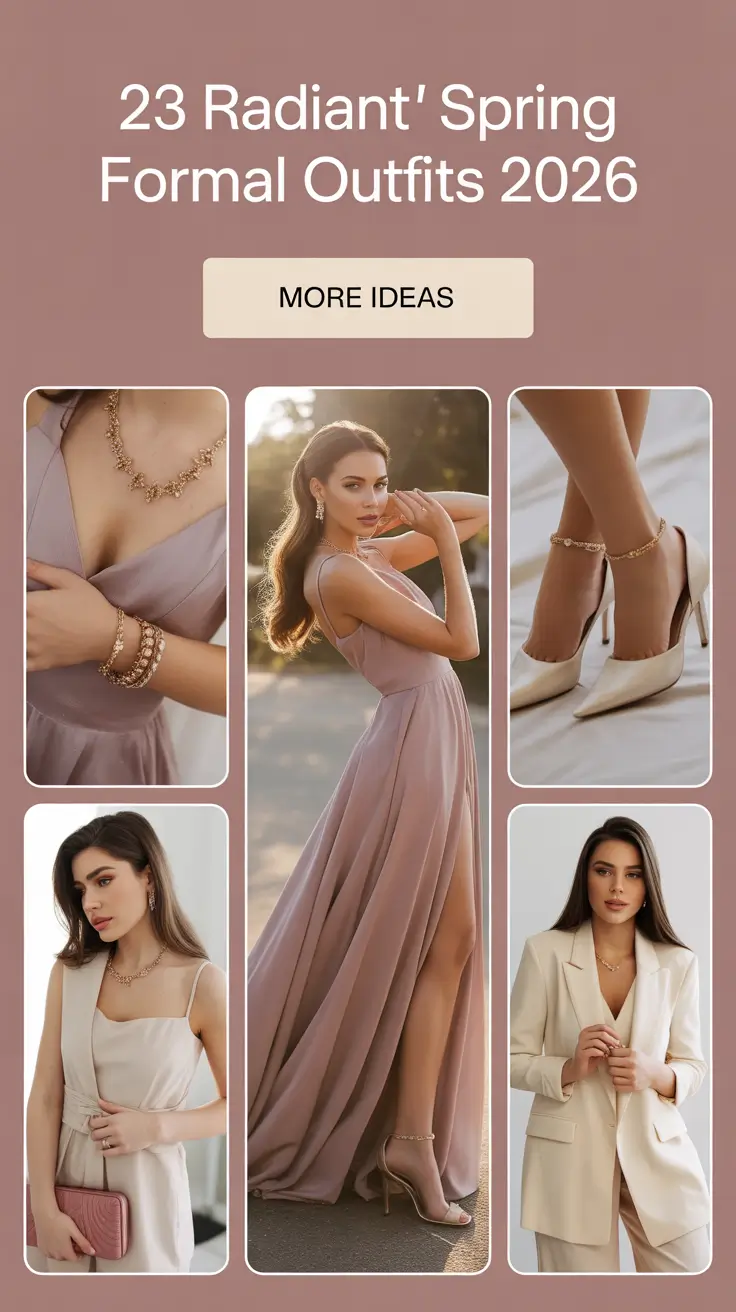 Radiant Spring Formal Outfits 2026: Bright & Elegant Ideas for Women This Season