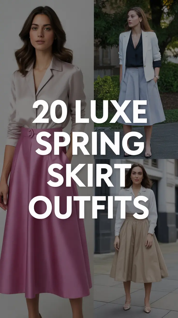 Luxe Spring Skirt Outfits 2026: Fresh, Aesthetic Looks for the New Season