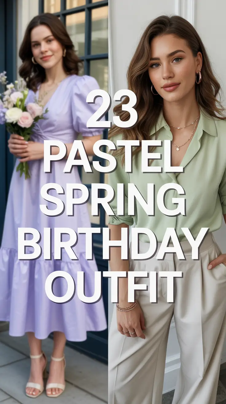 Pastel Spring Birthday Outfit 2026: Fresh & Classy Ideas for the Prettiest Spring Celebrations