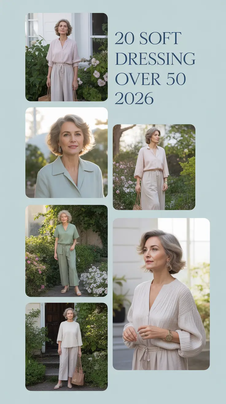 Soft Spring Dressing Over 50 2026: Fresh Outfits for Effortless Spring Style