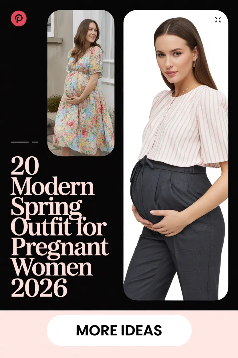 Modern Spring Outfit for Pregnant Women 2026: Fresh, Cute & Effortlessly Stylish Looks