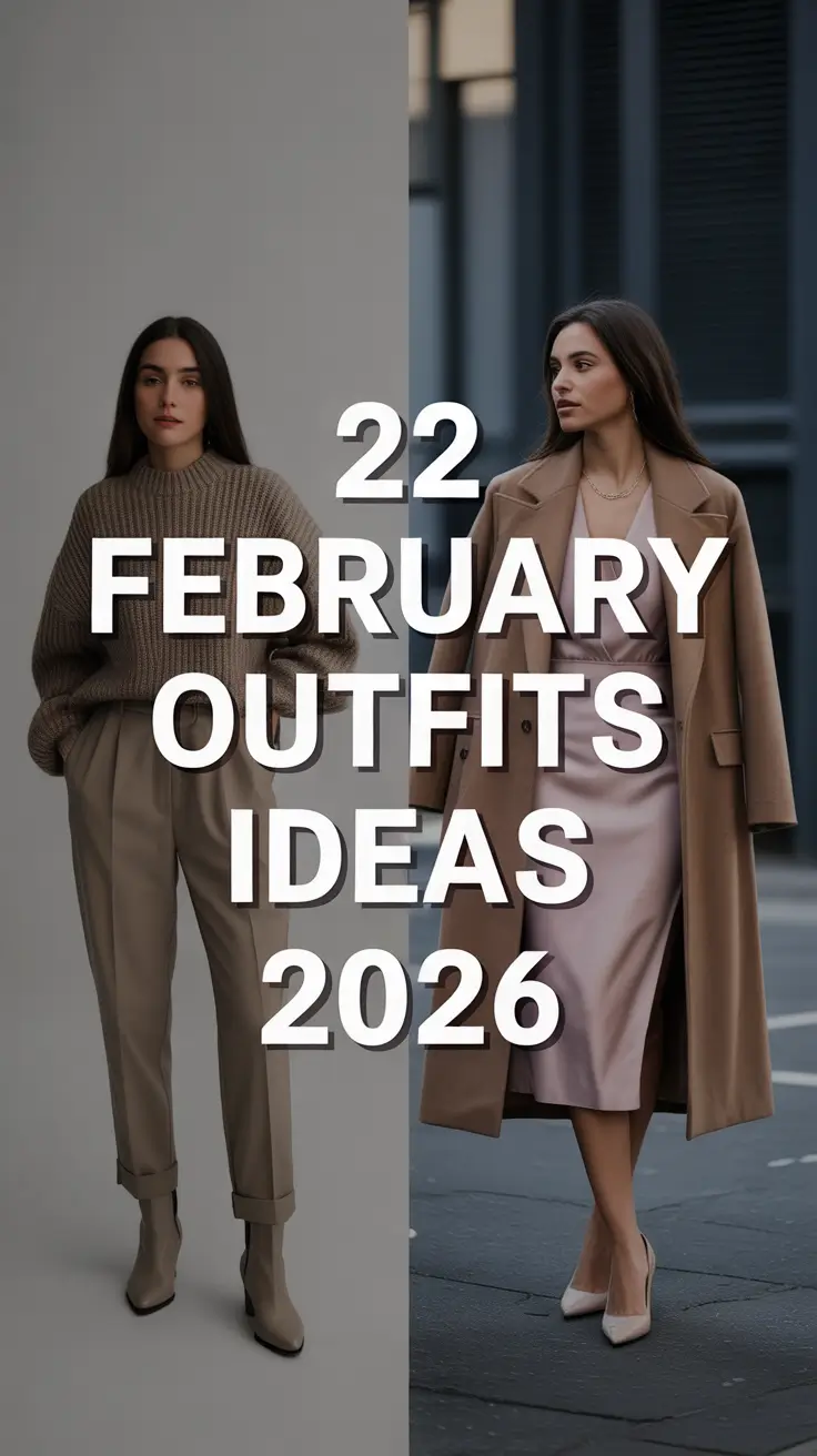 February Outfits Ideas 2026: Inspiring Winter Looks for Every Mood