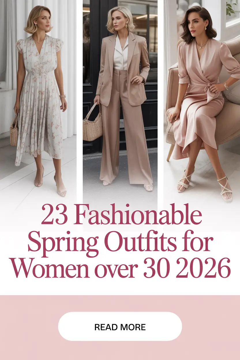 Fashionable Spring Outfits for Women Over 30 2026: Fresh Ideas and Mom Style Inspiration