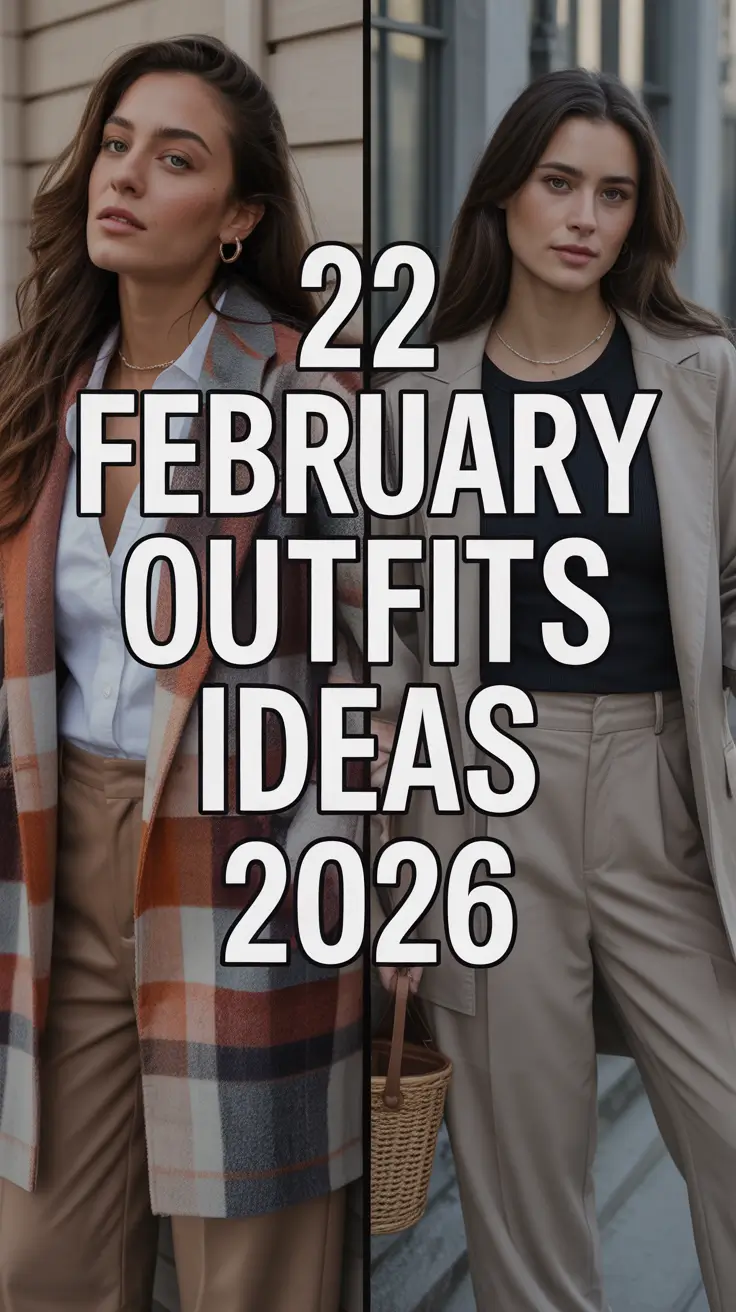 February Outfits Ideas 2026: Inspiring Winter Looks for Every Mood