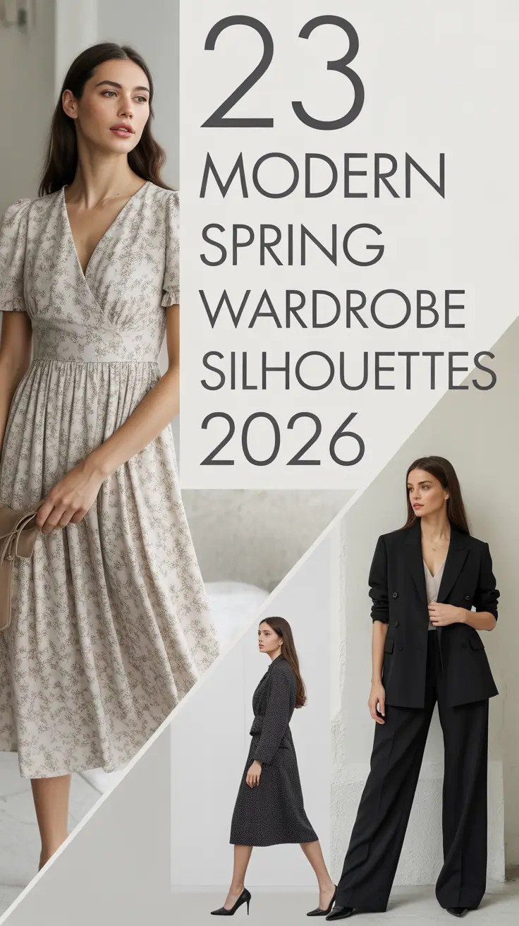 Modern Spring Wardrobe Silhouettes 2026: Light & Essentials-Inspired Spring Style Guide