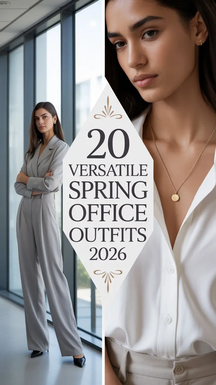 Versatile Spring Office Outfits 2026: Chic Workwear Inspiration for the New Season