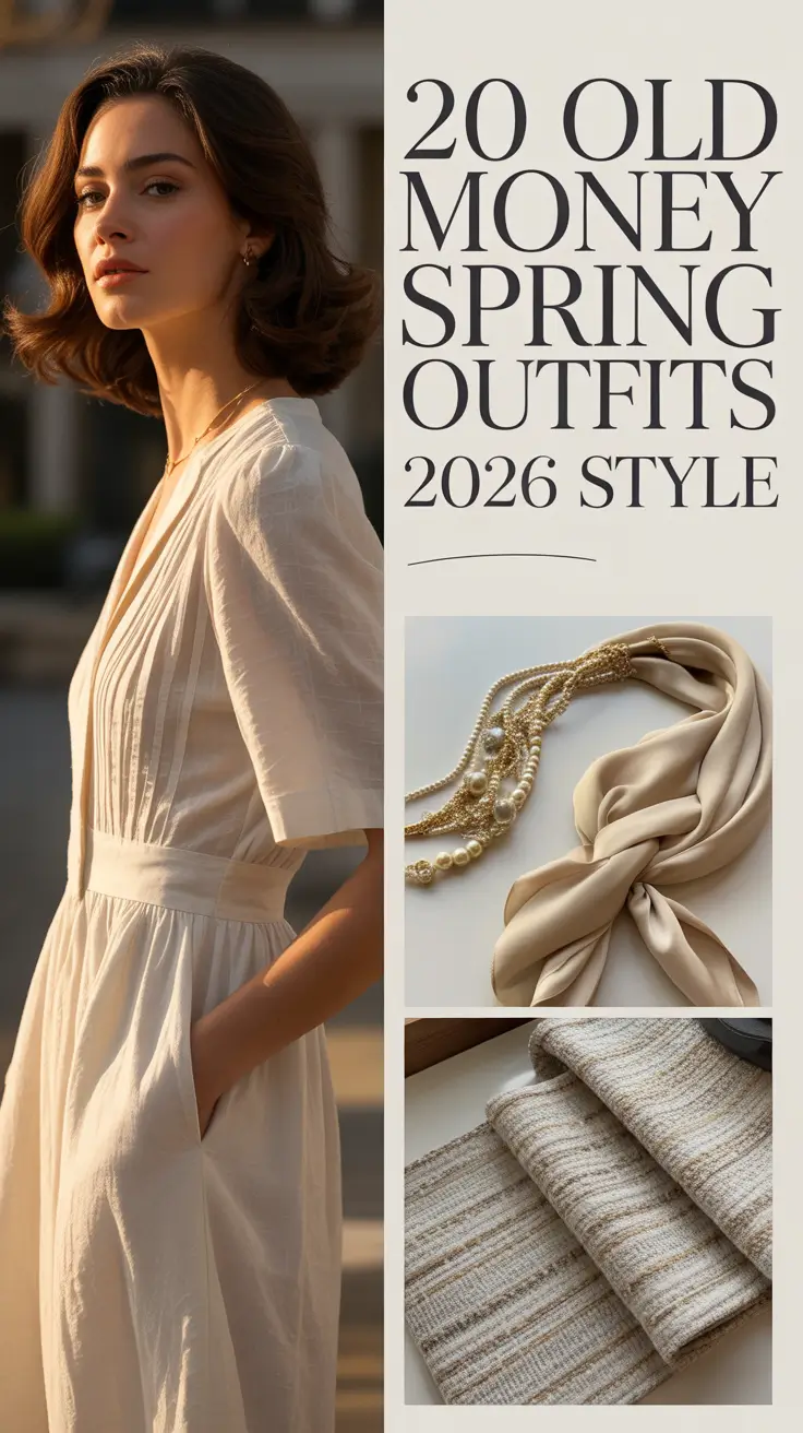 Old Money Spring Outfits 2026 Style: Timeless Elegance for Women