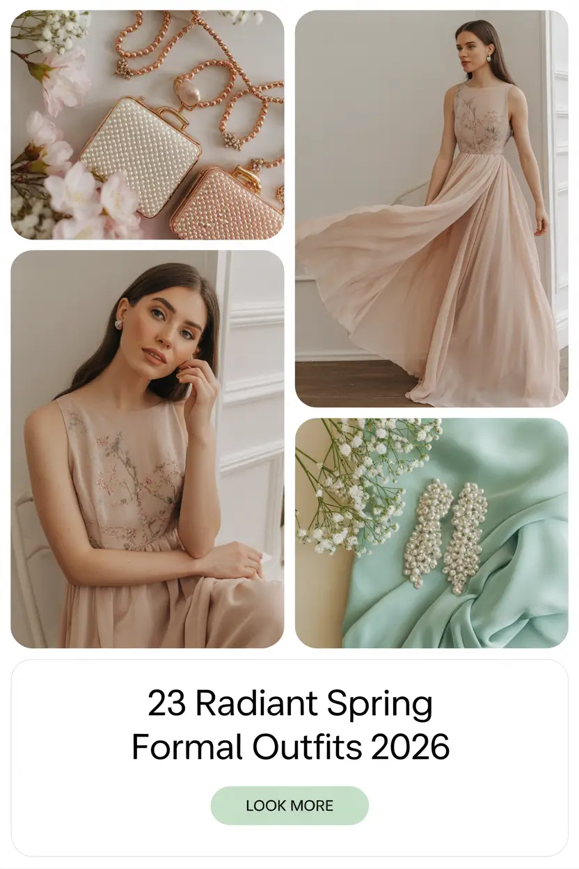 Radiant Spring Formal Outfits 2026: Bright & Elegant Ideas for Women This Season