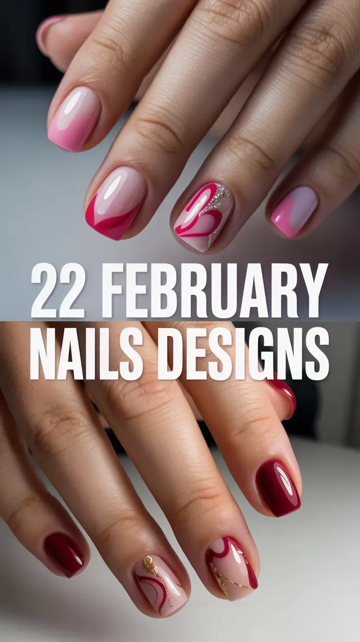 February Nails Designs 2026: Trendy Valentines Day Ideas for Every Style