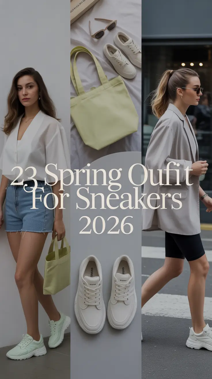Spring Outfit for Sneakers 2026: Fresh, Stylish & Easy Looks for Women This Season