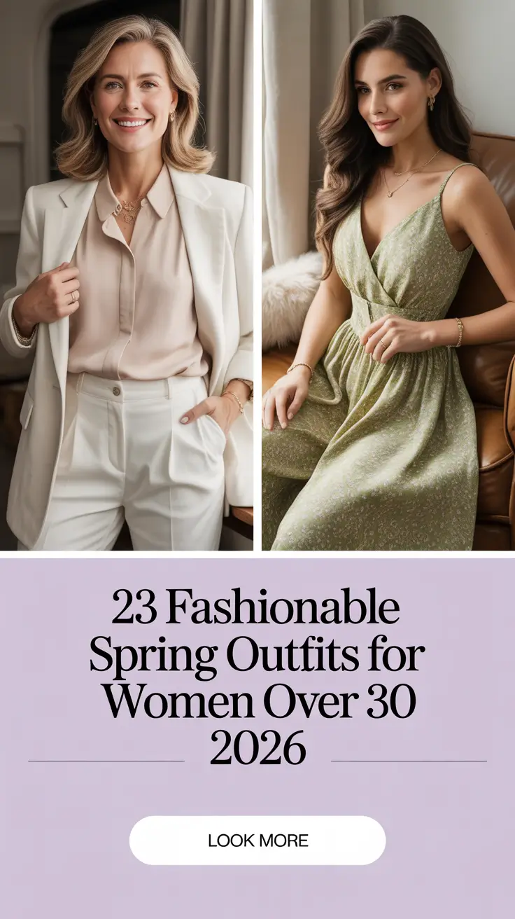 Fashionable Spring Outfits for Women Over 30 2026: Fresh Ideas and Mom Style Inspiration