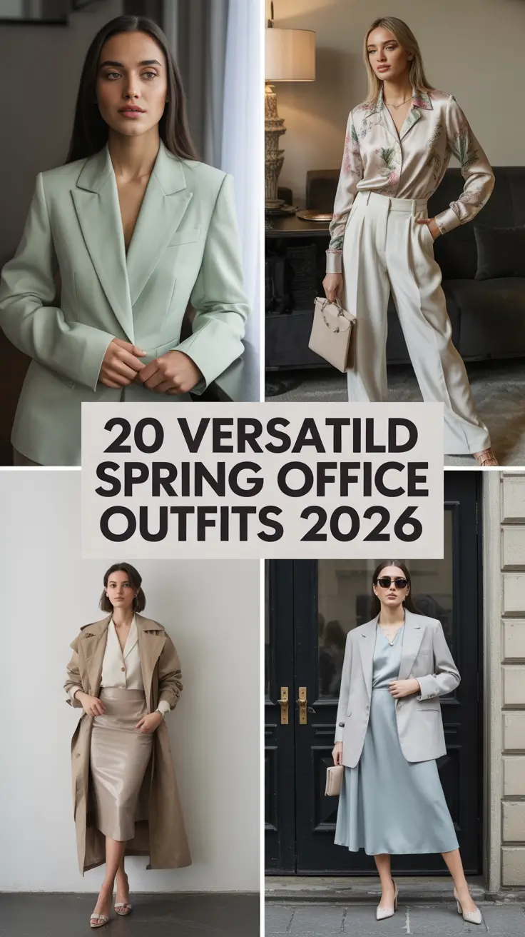 Versatile Spring Office Outfits 2026: Chic Workwear Inspiration for the New Season