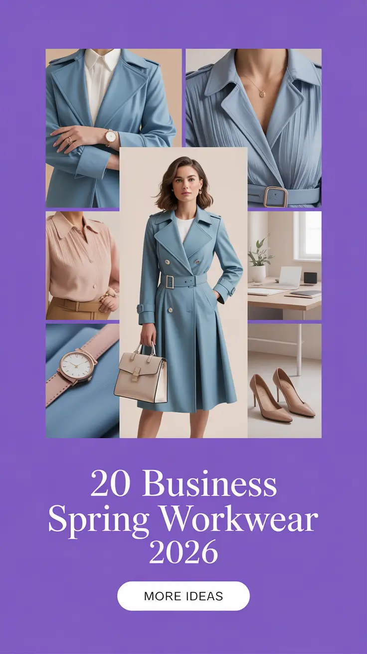 Business Spring Workwear 2026: Fresh Outfits, Capsule Ideas & Modern Style for Women