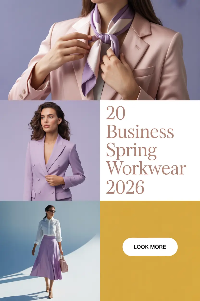 Business Spring Workwear 2026: Fresh Outfits, Capsule Ideas & Modern Style for Women