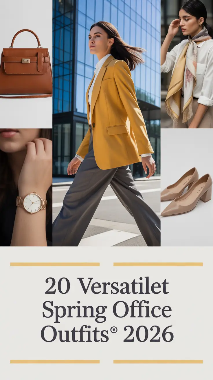 Versatile Spring Office Outfits 2026: Chic Workwear Inspiration for the New Season