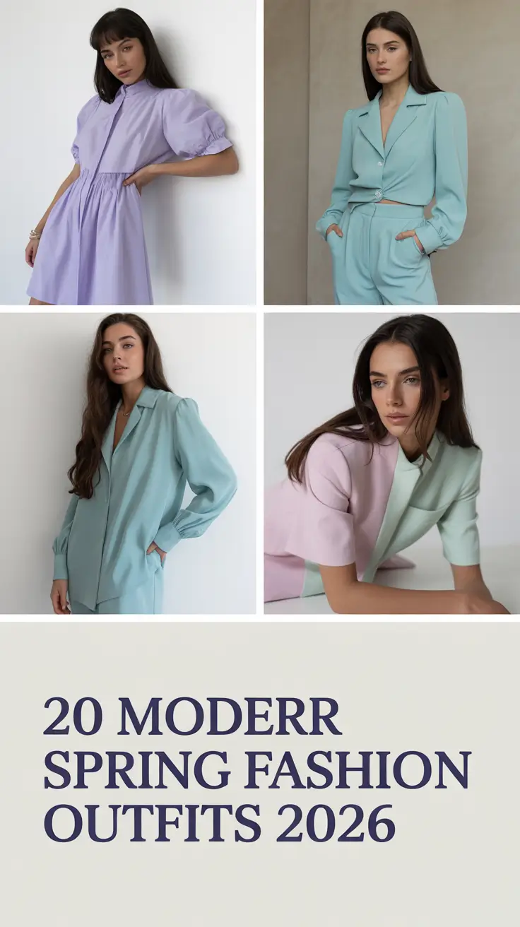 Modern Spring Fashion Outfits 2026: Fresh Inspo, Casual Ideas & Elegant Looks for Every Woman