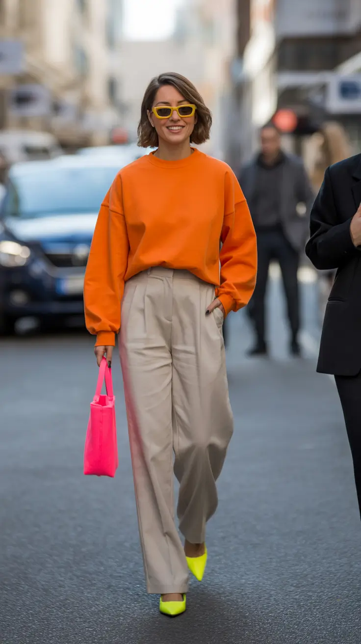 radiant winter to spring outfits 2026 Vibrant Citrus Tones for Bold Early-Spring Statements