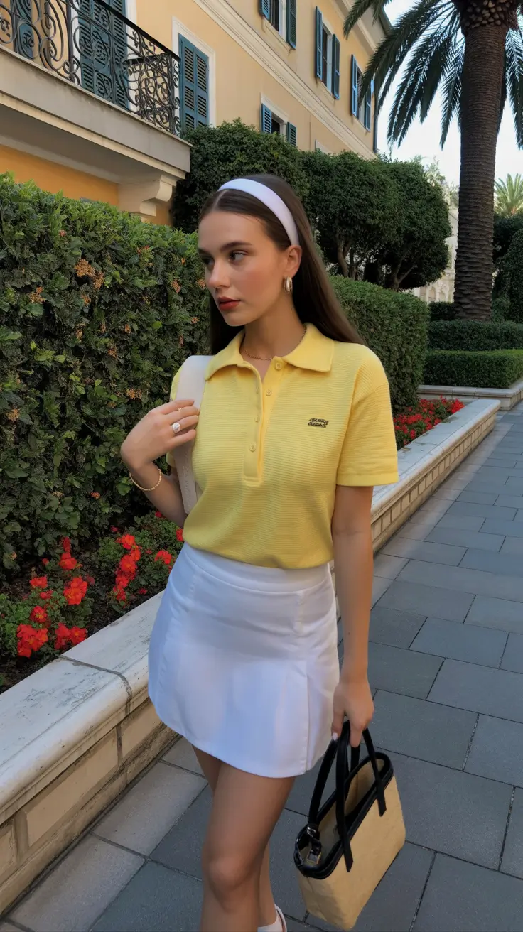 old money spring outfits 2026 Sunlit Preppy Minimalism