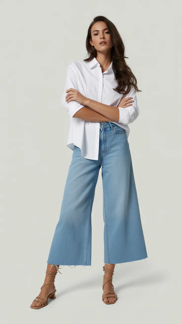 Soft Every Day Spring Outfits 2026 Clean Denim Balance for Effortless Spring Days