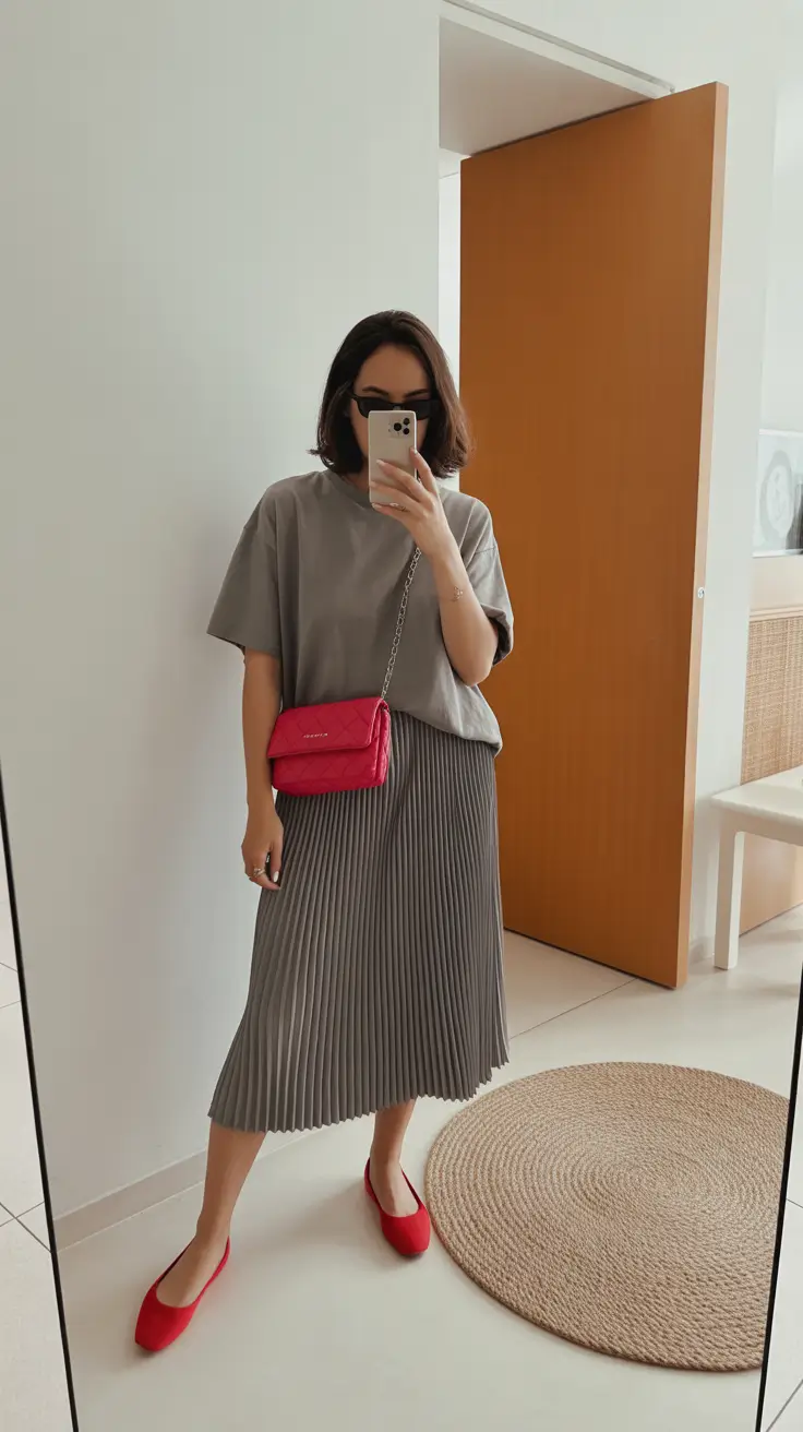 Soft Every Day Spring Outfits 2026 Soft Minimalism with a Playful Pop