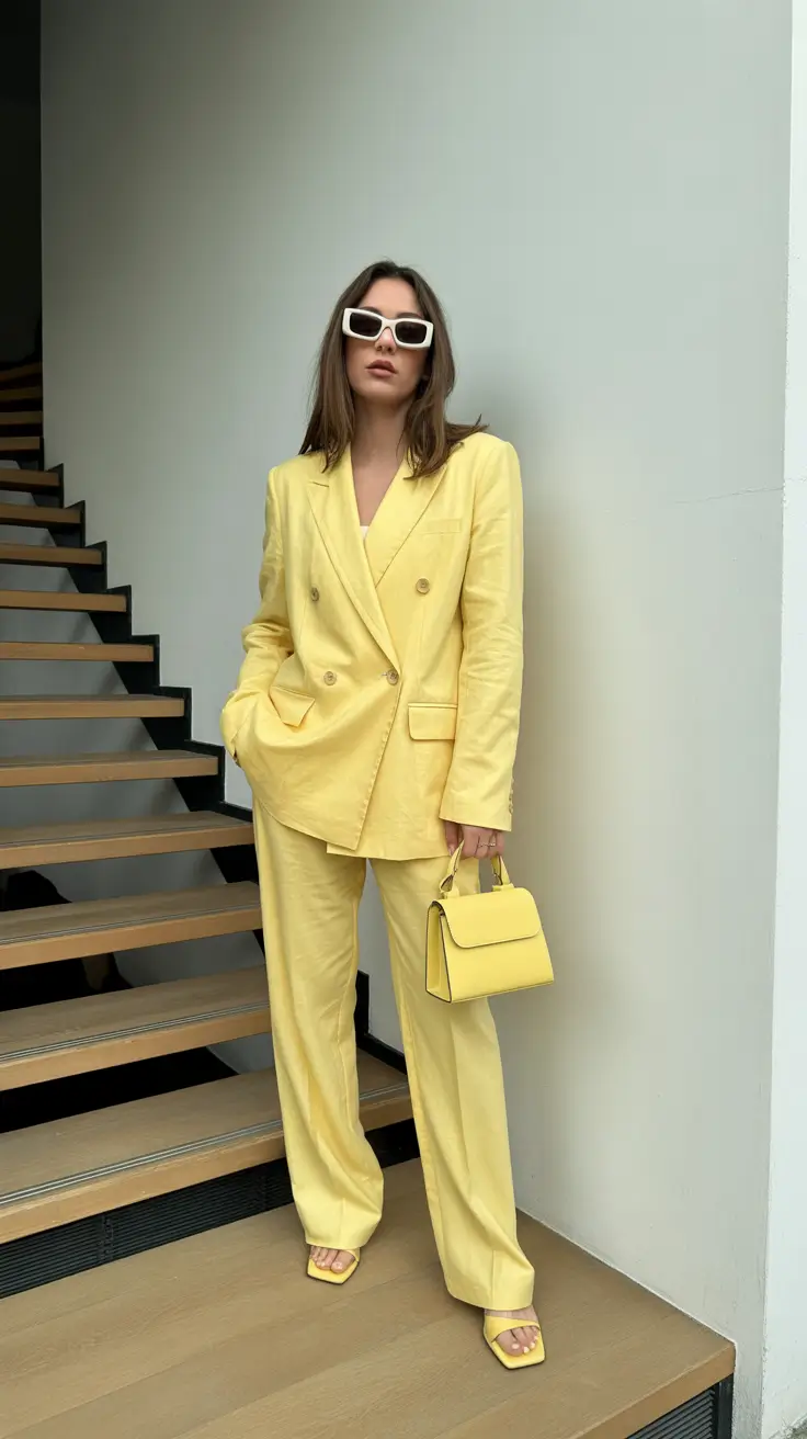 Soft Every Day Spring Outfits 2026 Sunlit Yellow for Optimistic Spring Style