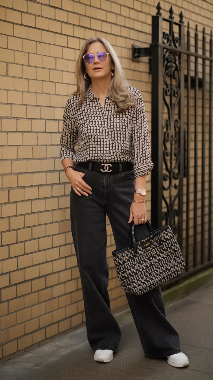 Soft spring dressing over 50 2026 Monochrome Prints