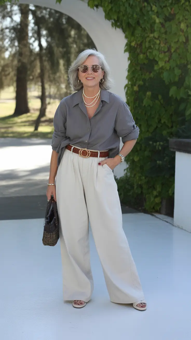 Soft spring dressing over 50 2026 Elegant Neutrals