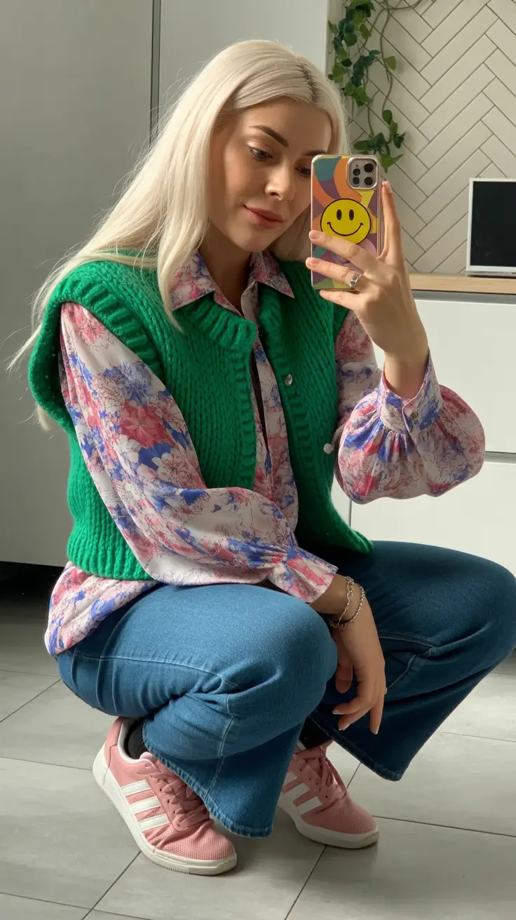 spring capsule wardrobe ideas 2026 Fresh Greens & Florals for a Color-Loving Spring