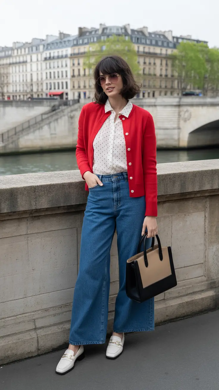 spring capsule wardrobe ideas 2026 Parisian Lightness with Everyday Elegance