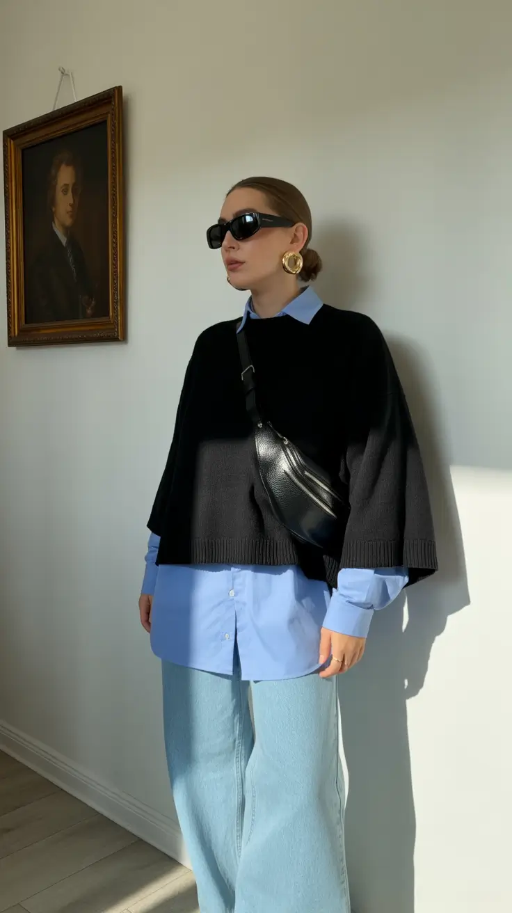 spring capsule wardrobe ideas 2026 Layered Comfort with a Casual European Spirit