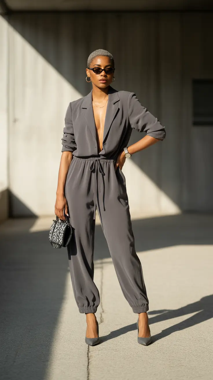 spring capsule wardrobe ideas 2026 Monochrome Minimalism with Confident Ease