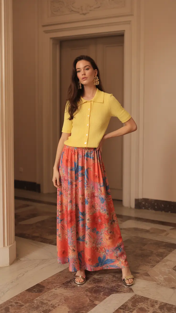 Versatile spring office outfits 2026 — Spring Skirt Aesthetic in Warm Florals