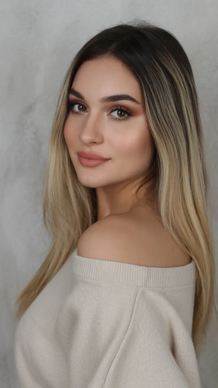 amazing spring mid length haircut 2026 Soft Blonde Melt with Seamless Length