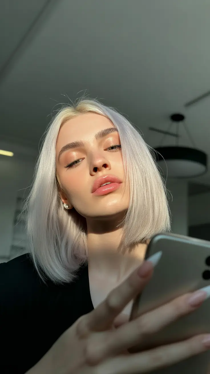 dreamy spring haircuts 2026 Pearl Blush Bob