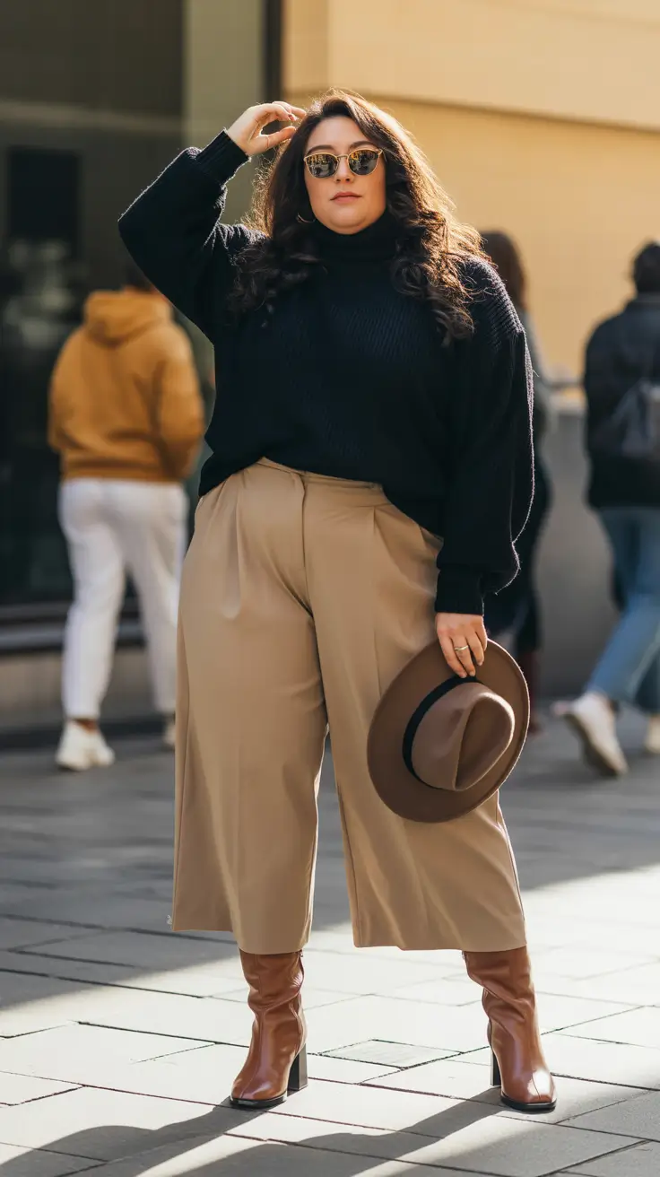 fresh plus size spring outfits 2026 Warm Neutrals With a Modern Twist