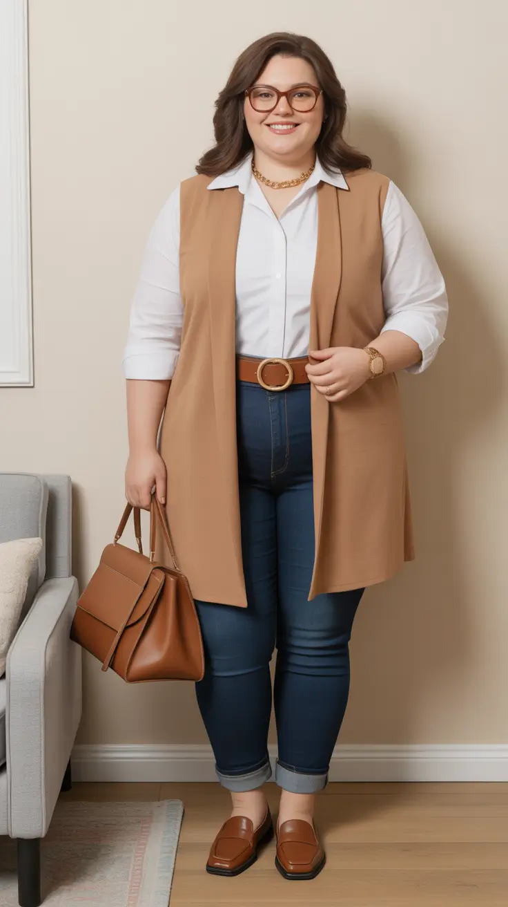 fresh plus size spring outfits 2026 The Polished Everyday Look That Always Works