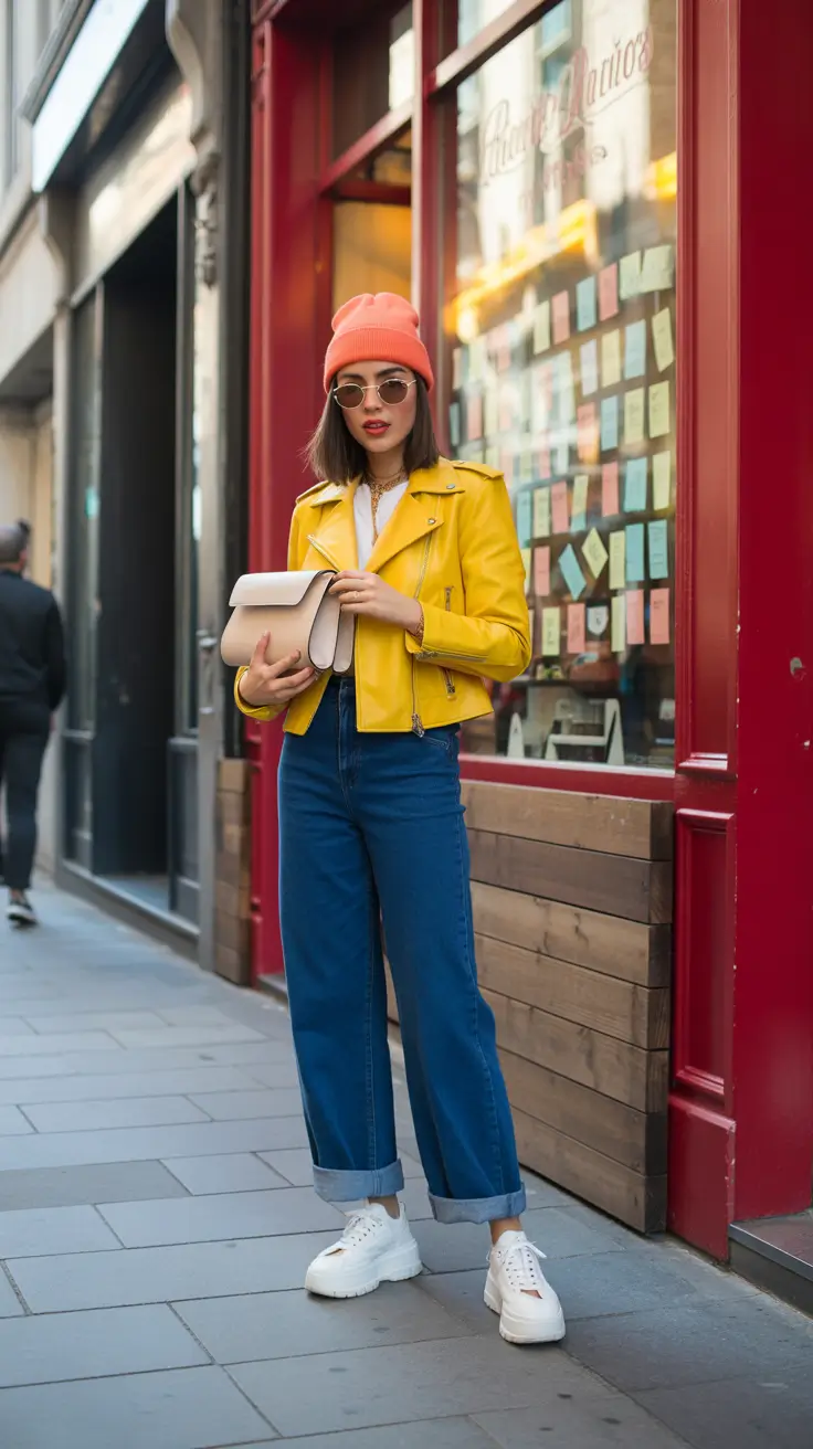 March Outfits 2026 Vibrant Street Style With a Parisian Twist