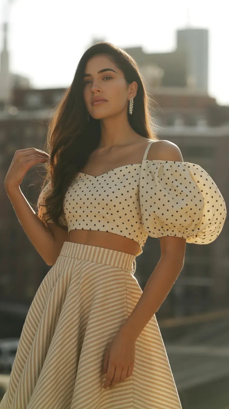 March Outfits 2026 Vintage Romance With a Playful Twist