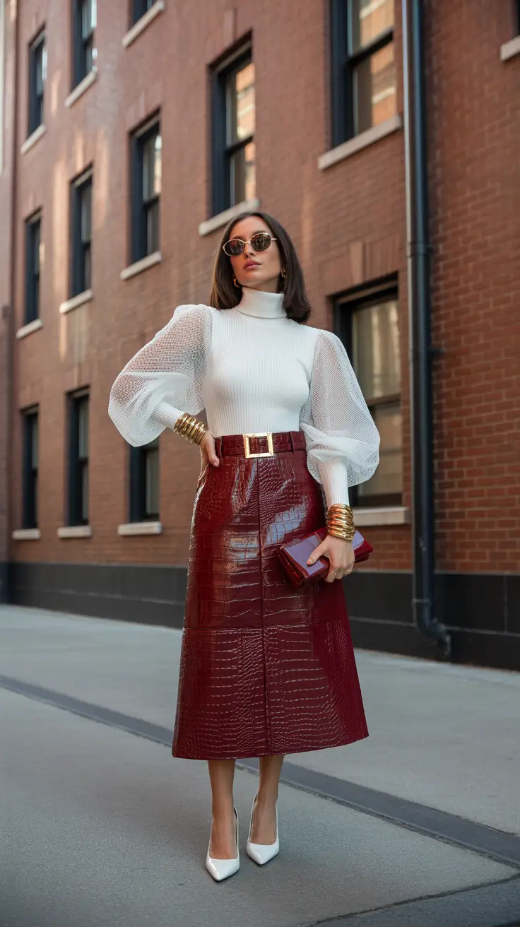 March Outfits 2026 Structured Drama With Luxurious Spring Textures