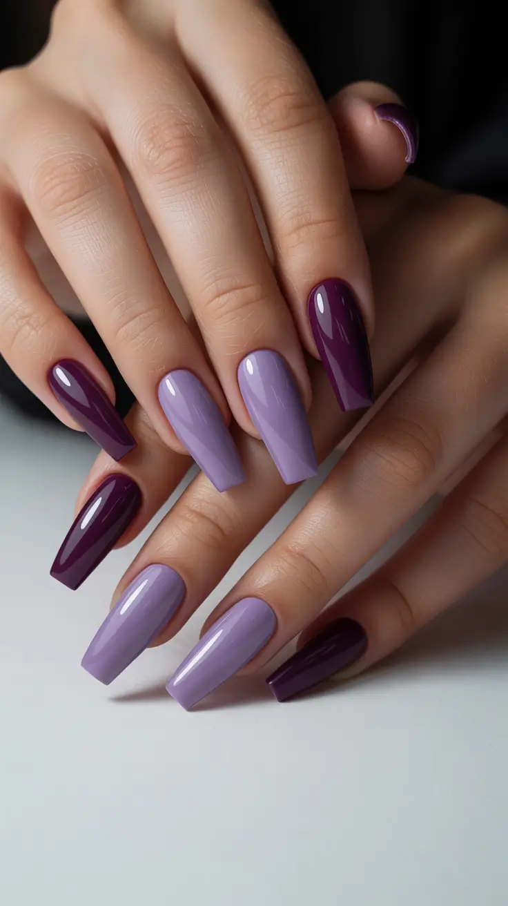 spring-nail-colors-2026-purple-gradient-elegance