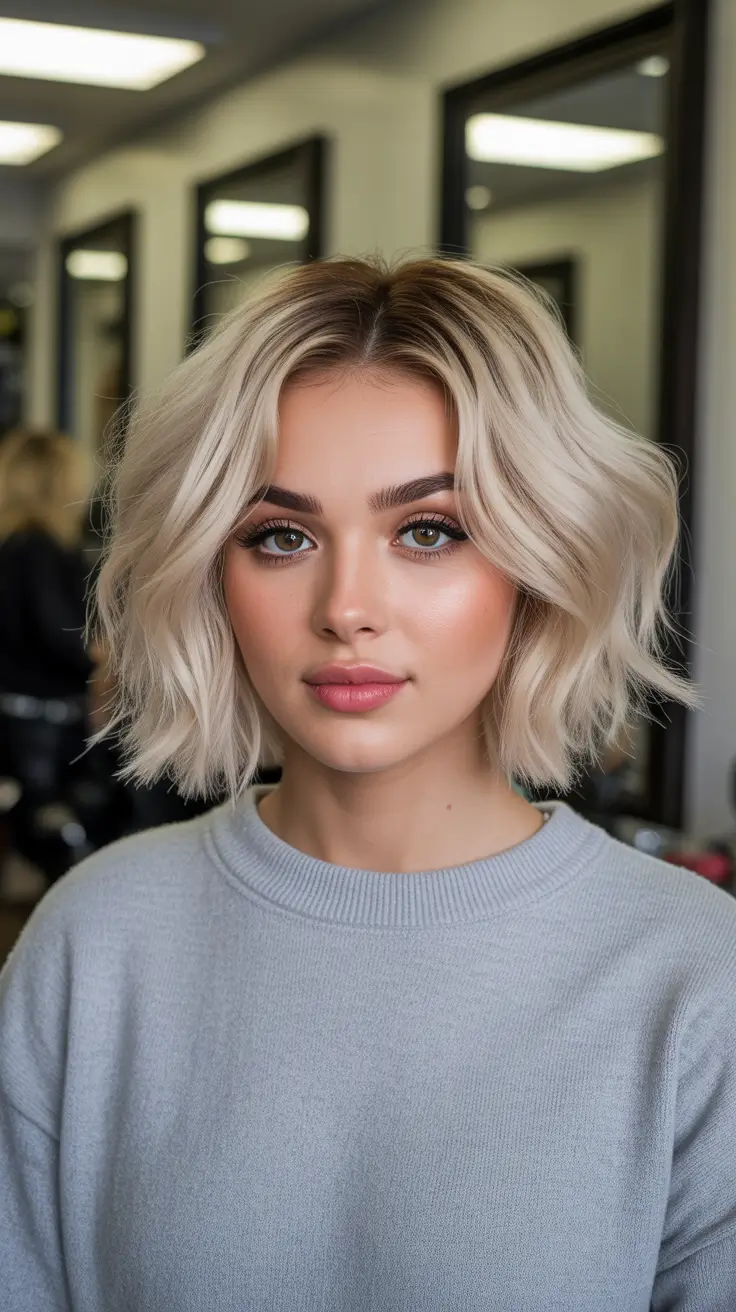 perfect spring blonde hair color guides 2026 Soft Sculpted Vanilla Bob