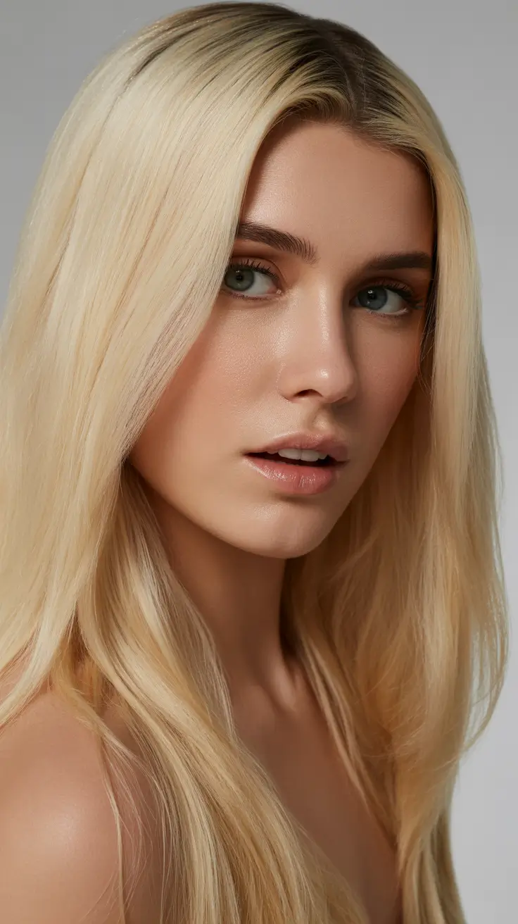 perfect spring blonde hair color guides 2026 Sunlit Silk Blonde Lengths