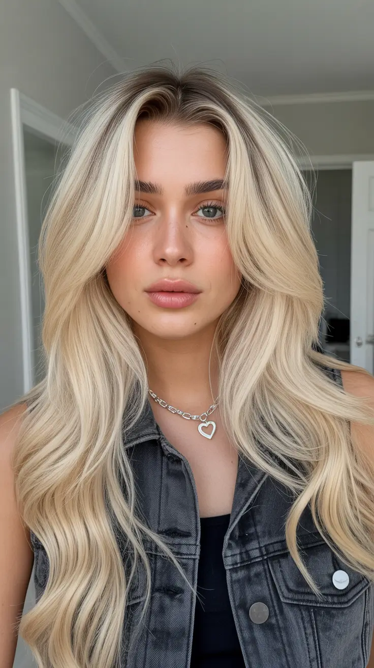 perfect spring blonde hair color guides 2026 Feathered Vanilla Spring Layers