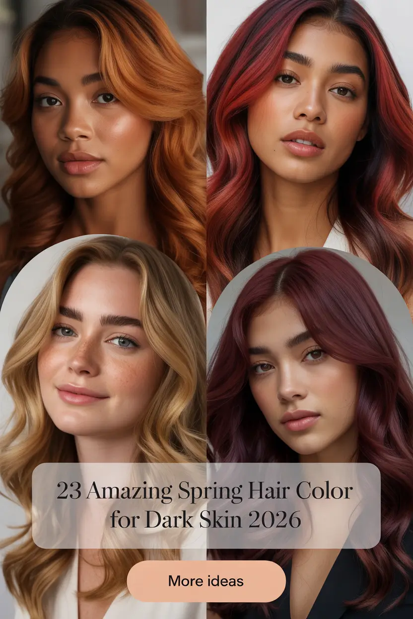 Amazing Spring Hair Color for Dark Skin 2026: Stunning Shades for Women